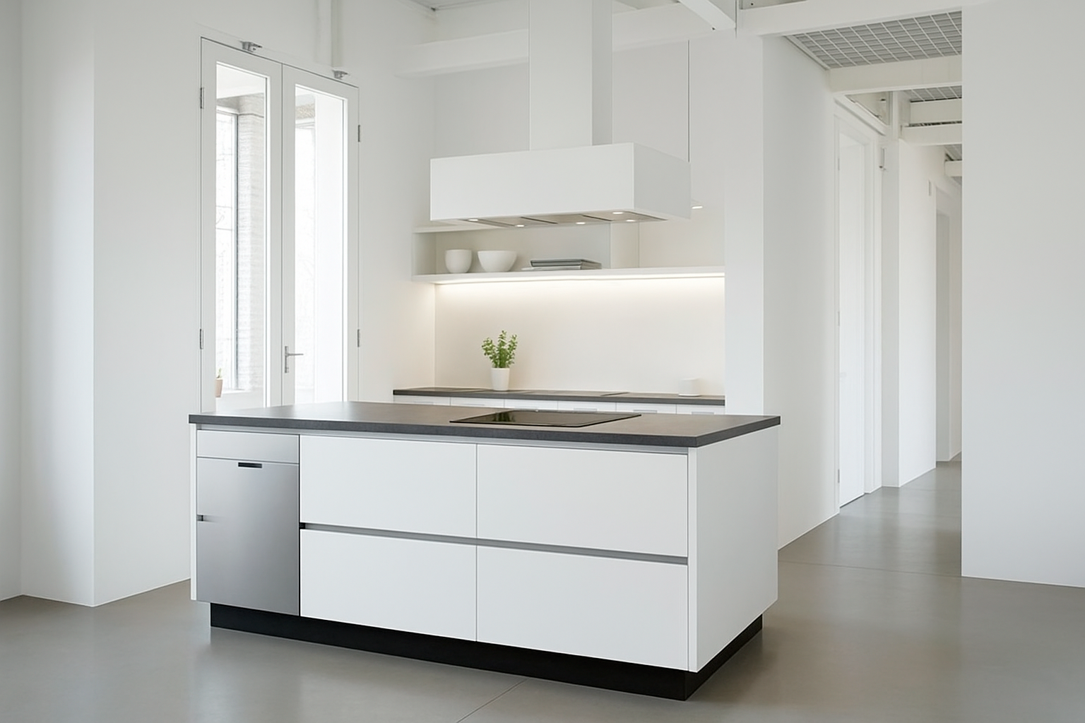 Vivienda modular TR3SEME - Cocina y alacena